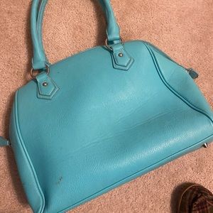 Teal purse